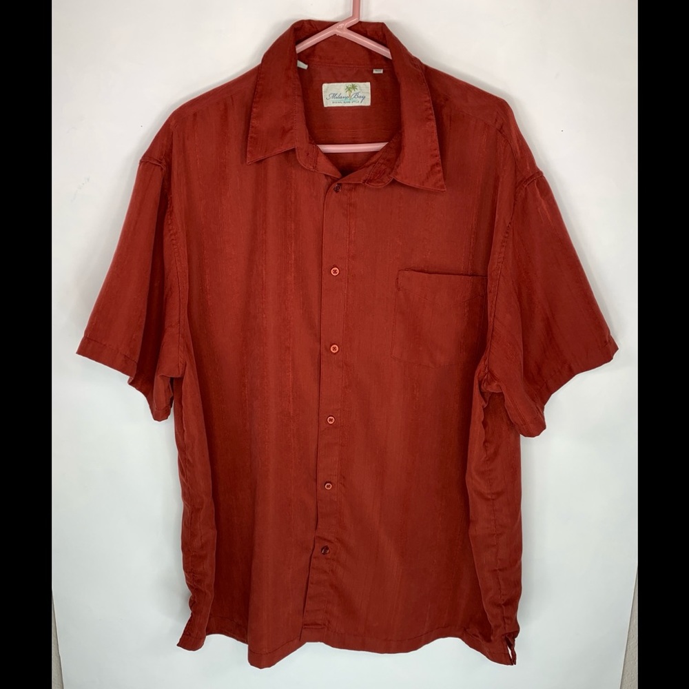 Milano Bay Men’s XXL Short Sleeve Hawaiian Shirt